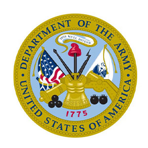 A picture of the department of the army seal.