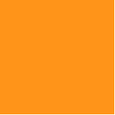 A bright orange background with a white line.